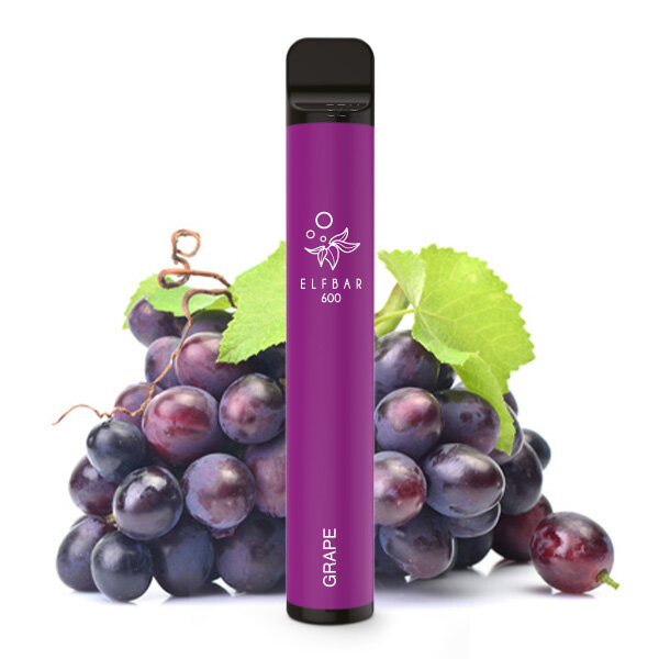 ELFBAR 600 V1 - Grape 0mg – Produktansicht 2