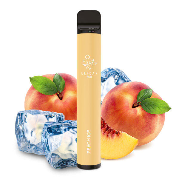ELFBAR 600 V1 - Peach Ice 0mg – Produktansicht 2
