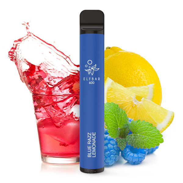 ELFBAR 600 V1 - Blue Razz Lemonade 20mg – Produktansicht 3