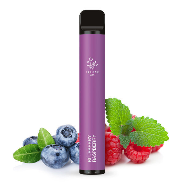 ELFBAR 600 V1 - Blueberry Raspberry 20mg – Produktansicht 3