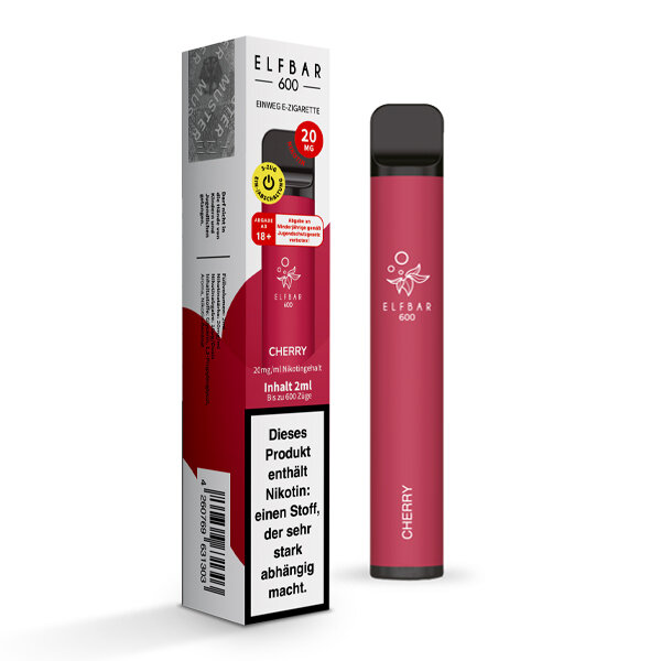 ELFBAR 600 V1 - Cherry 20mg