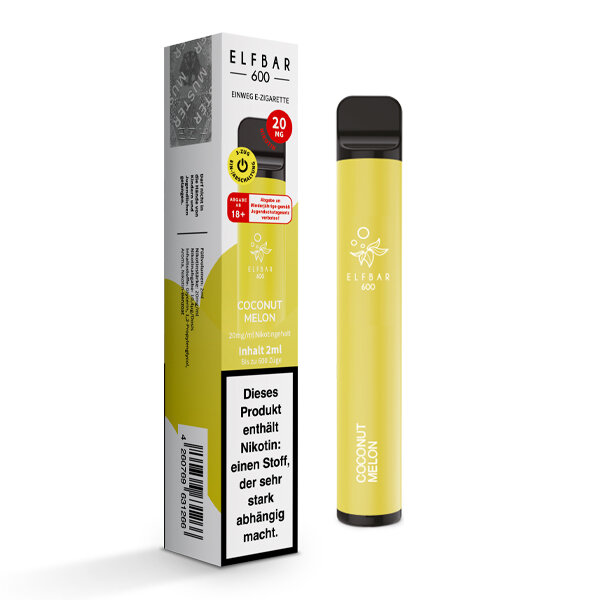 ELFBAR 600 V1 - Coconut Melon 20mg