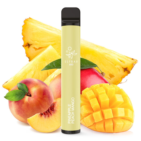 ELFBAR 600 V1 - Pineapple Peach Mango 20mg – Produktansicht 3