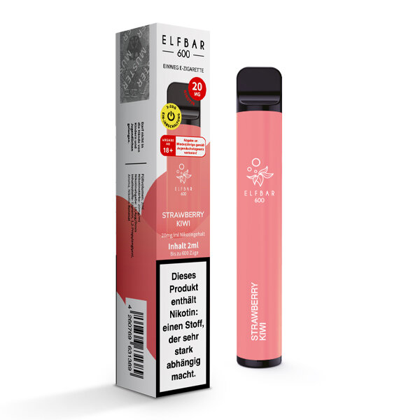 ELFBAR 600 V1 - Strawberry Kiwi 20mg