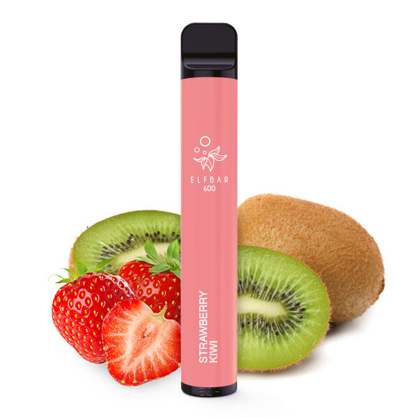 ELFBAR 600 V1 - Strawberry Kiwi 20mg – Produktansicht 3