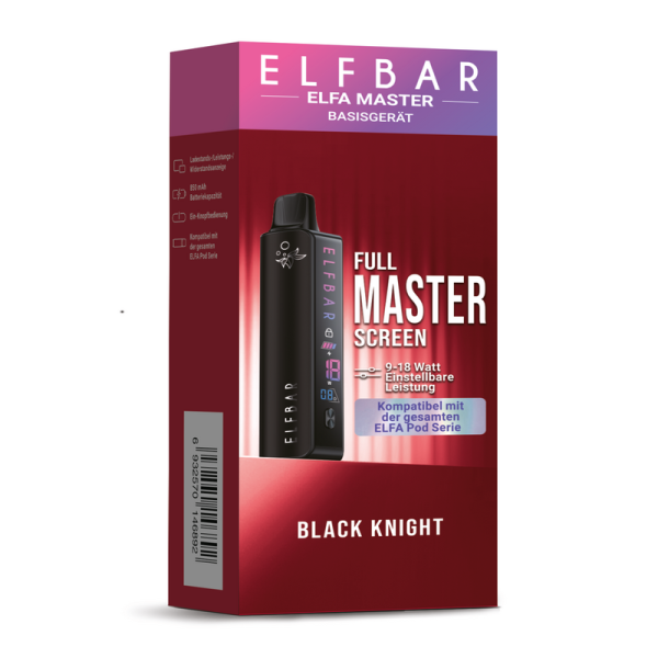 Elfbar ELFA Master - Standard Black Knight