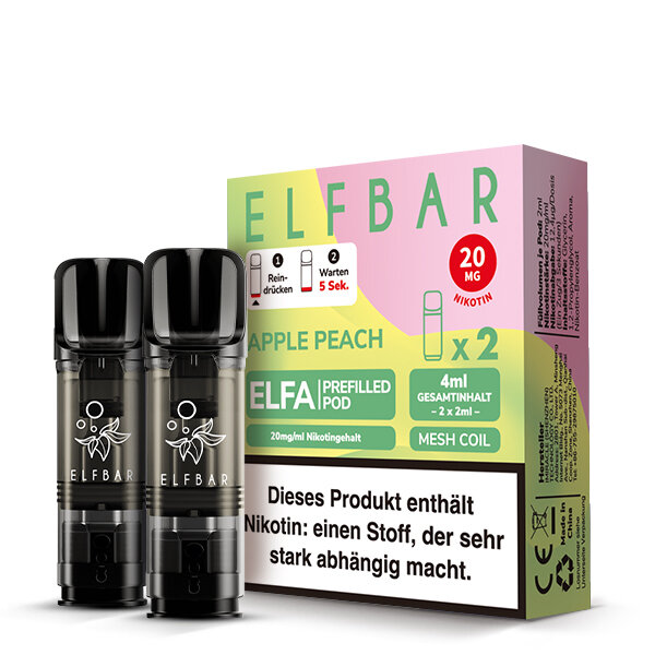 ELFBAR ELFA POD Apple Peach 20mg