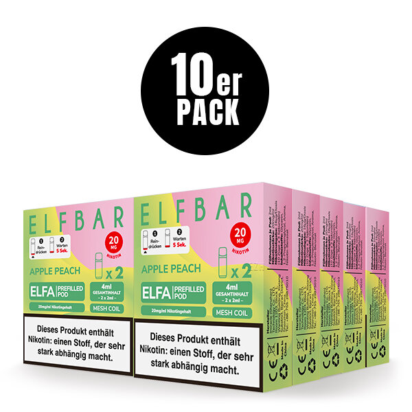 ELFBAR ELFA POD Apple Peach 20mg