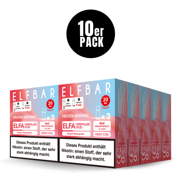 ELFBAR ELFA POD Frozen Berries 20mg – Produktansicht 3