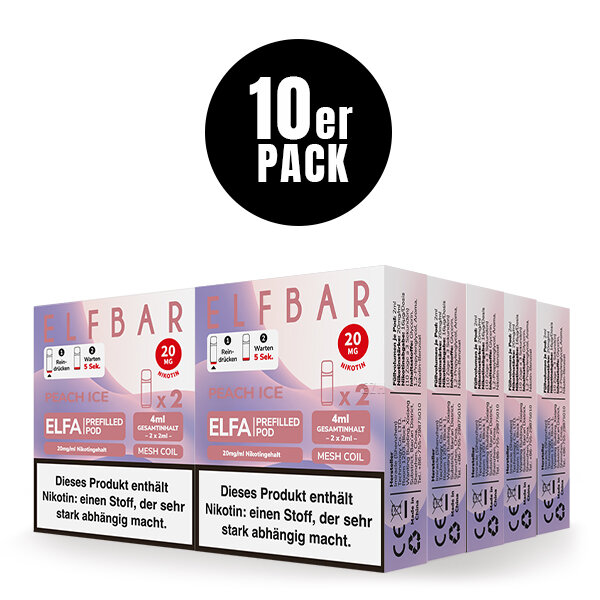 ELFBAR ELFA POD Peach Ice 20mg