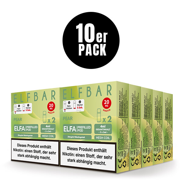 ELFBAR ELFA POD Pear 20mg