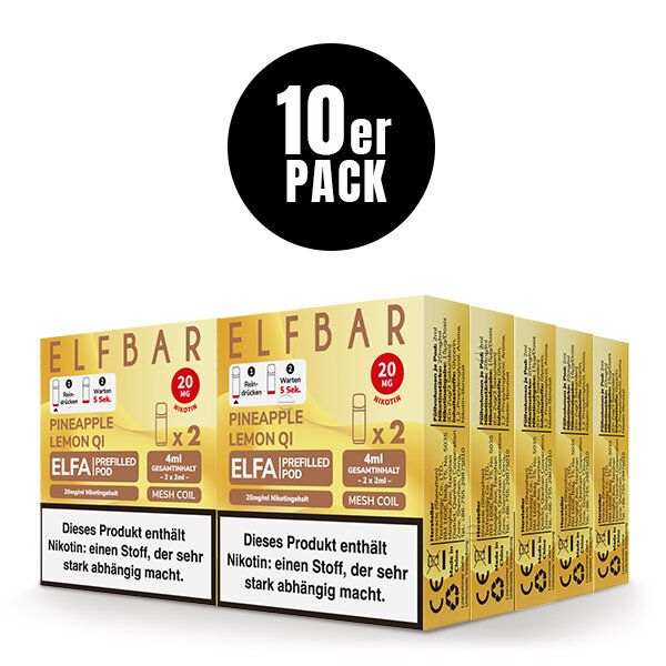 ELFBAR ELFA POD Pineapple Lemon QI 20mg