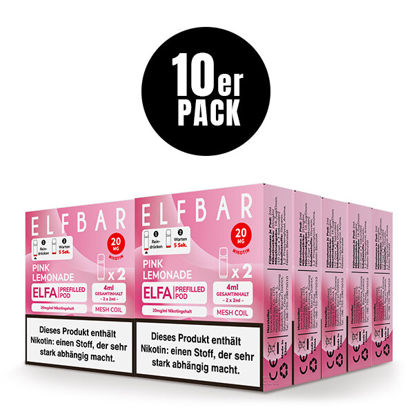 ELFBAR ELFA POD Pink Lemonade 20mg