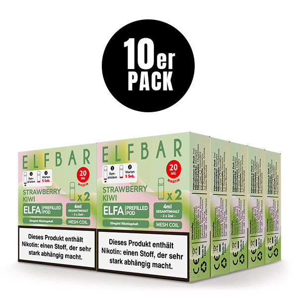 ELFBAR ELFA POD Strawberry Kiwi 20mg