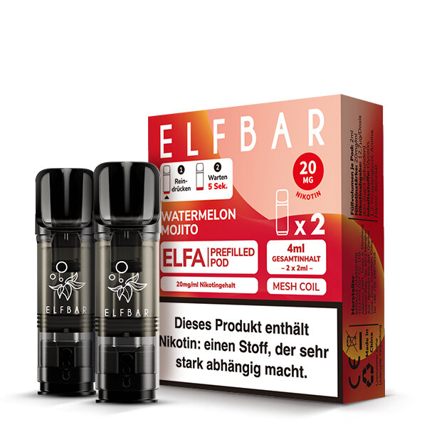 ELFBAR ELFA POD Watermelon Mojito 20mg