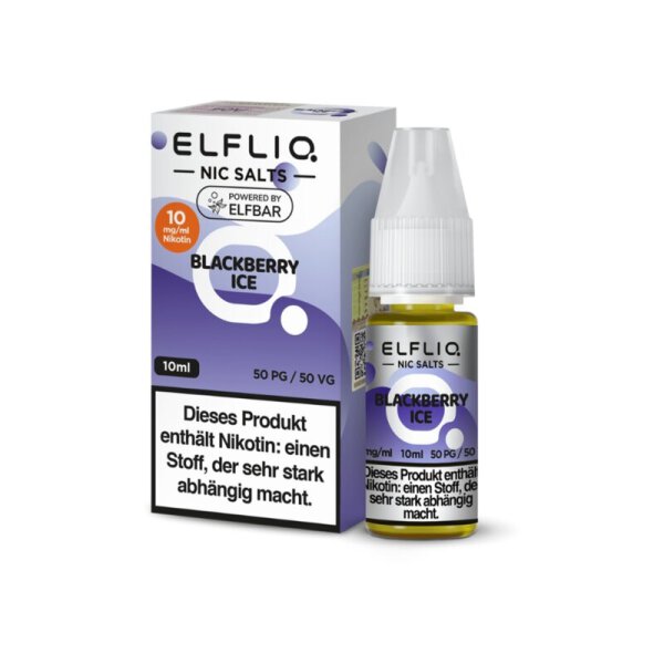ELFBAR ELFLIQ - Blackberry Ice 10mg/ml