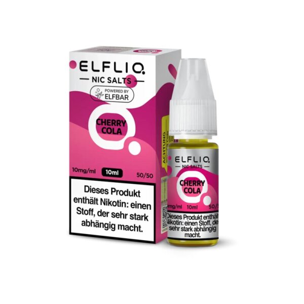 ELFBAR ELFLIQ - Cherry Cola 10mg/ml