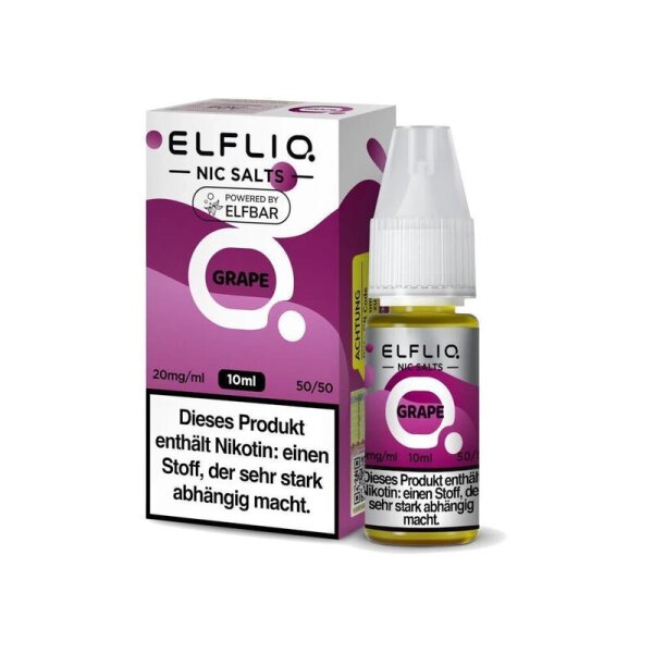 ELFBAR ELFLIQ - Grape 10mg/ml