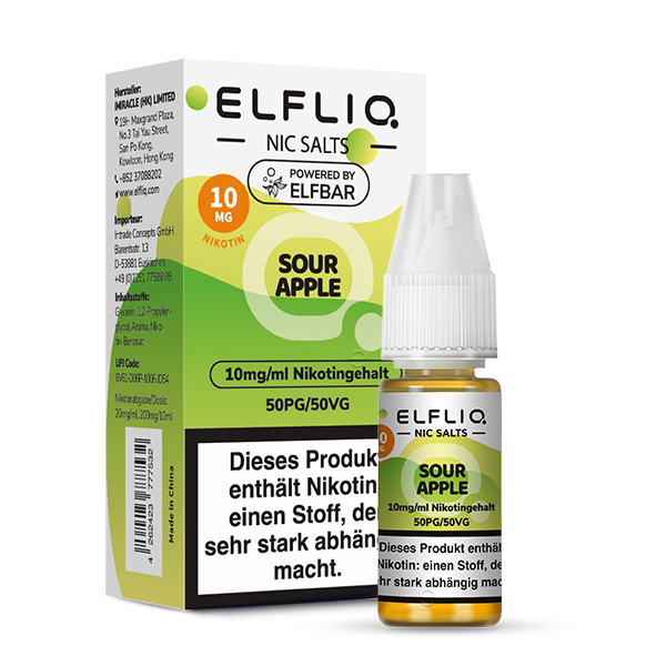 Sour Apple 10mg/ml