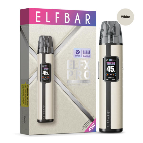 ELFBAR ELFX PRO Refillable KIT White