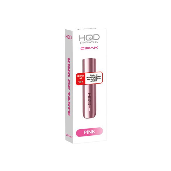 HQD Cirak Akku - Pink (18mg/ml)