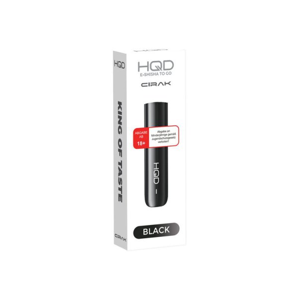 HQD Cirak Akku - Schwarz (18mg/ml)