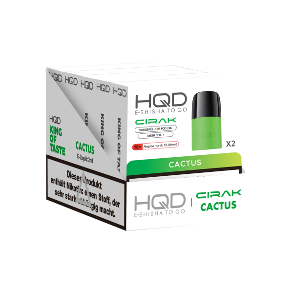 HQD Cirak Pods - CACTUS (18mg/ml)