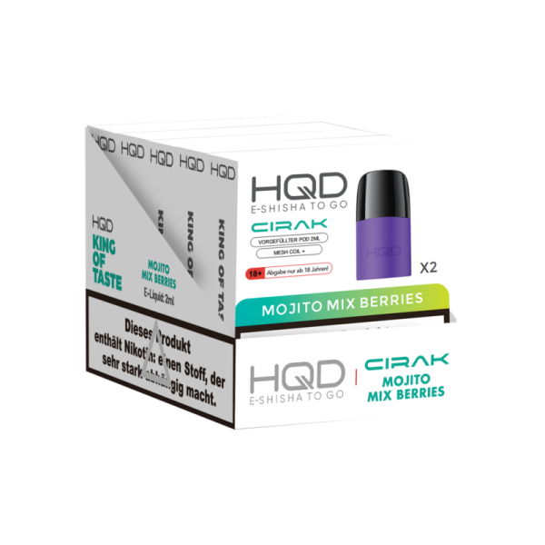 HQD Cirak Pods - MOJITO MIX BERRIES (18mg/ml)