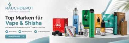Top-Angebote für Vaper, Pods, Liquids und Shishas bei Rauchdepot